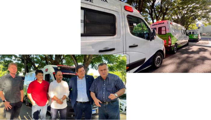 Cascavel recebe reforço com novas ambulâncias e R$ 1 milhão para Unidades de Saúde